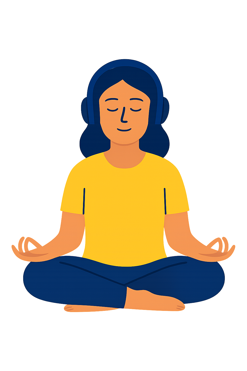 A stressed worker overwhelmed by digital notifications